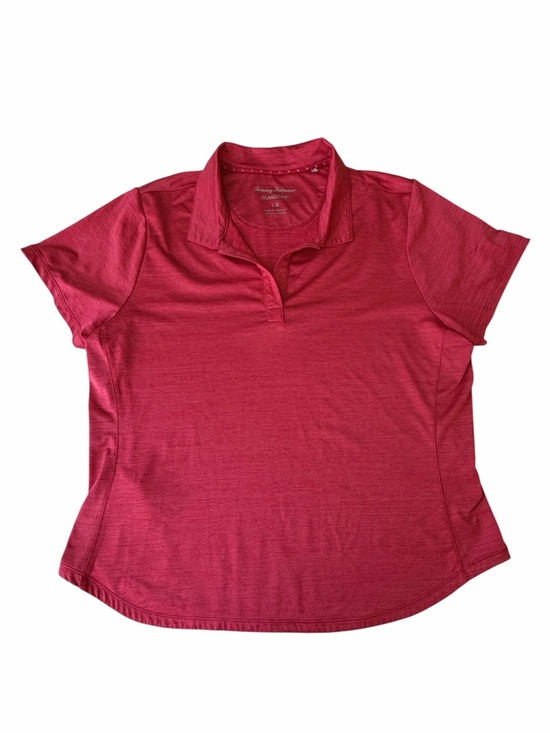 Tommy Bahama Tops - Tommy  Bahama Islandzone Red Collared Performance Golf Polo Shirt, Large